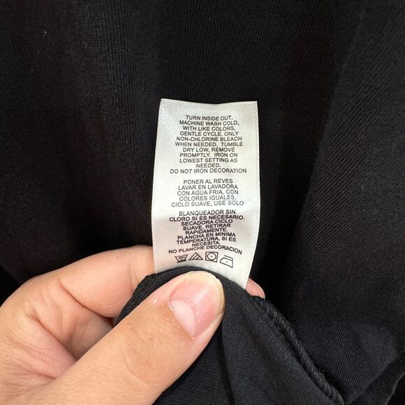 10 Threads Men’s Dadcula Glow‎ in Dark Halloween Long Sleeve Tee Medium - Picture 6 of 6